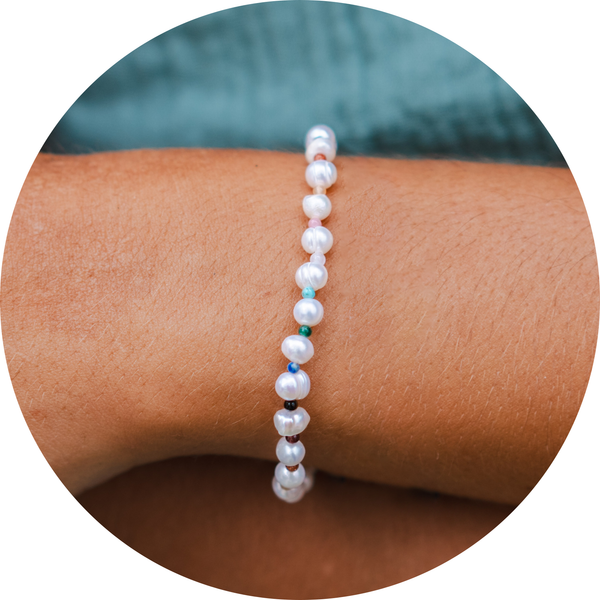 Lotus And Luna Pearl Bracelet main image 0