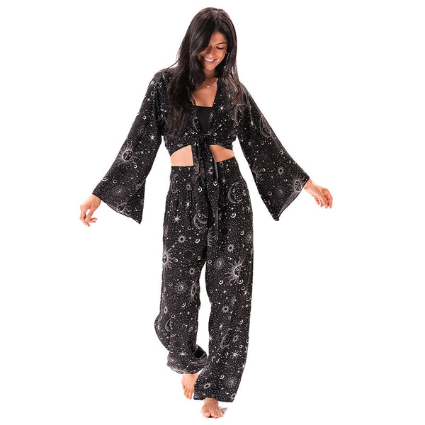 Sky Madrid Safari Harem Pants