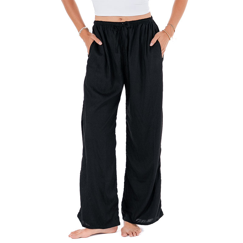 Black Drift Pants - LotusAndLuna