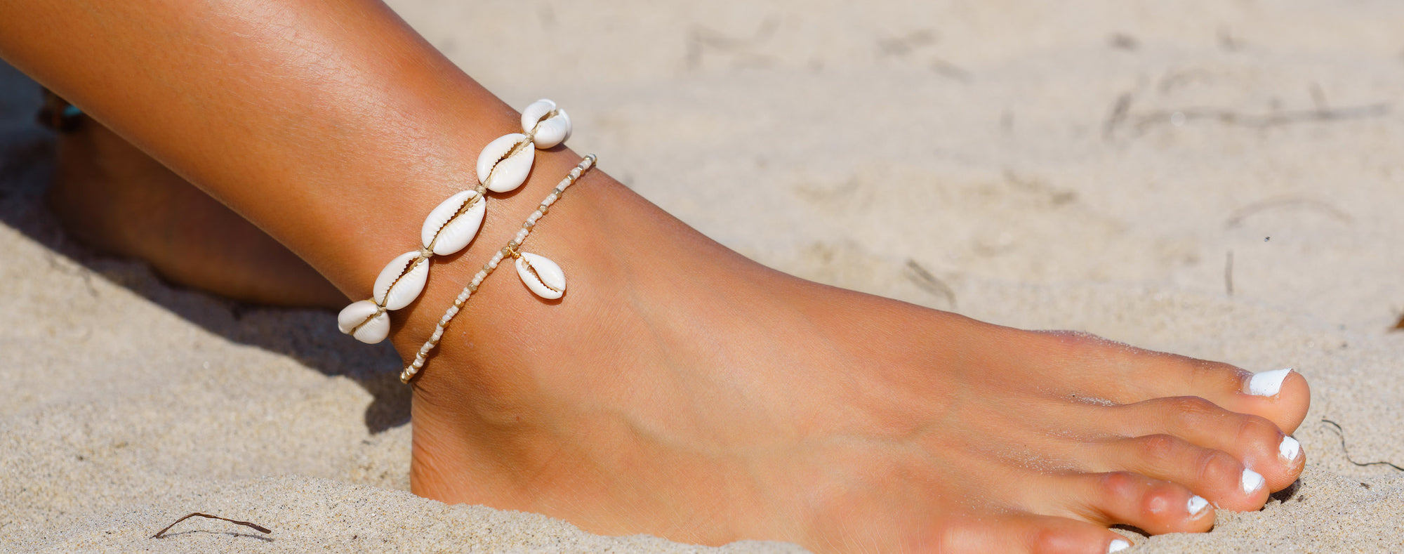 Cowry Shell Anklets