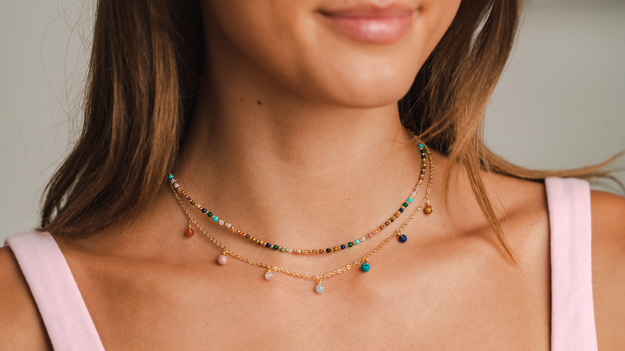 Healing Energy Stone Jewelry LotusAndLuna