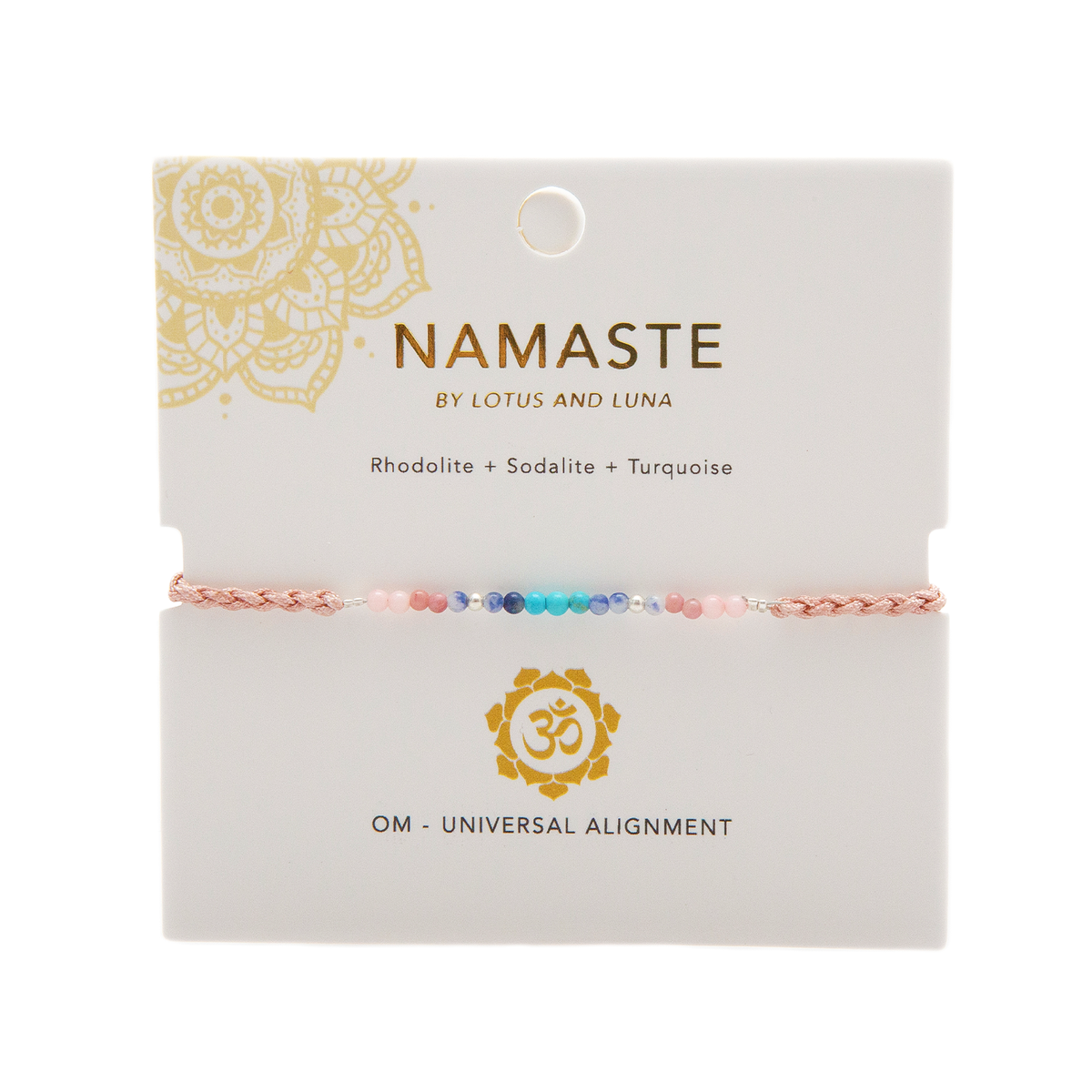 Om Namaste Bracelet
