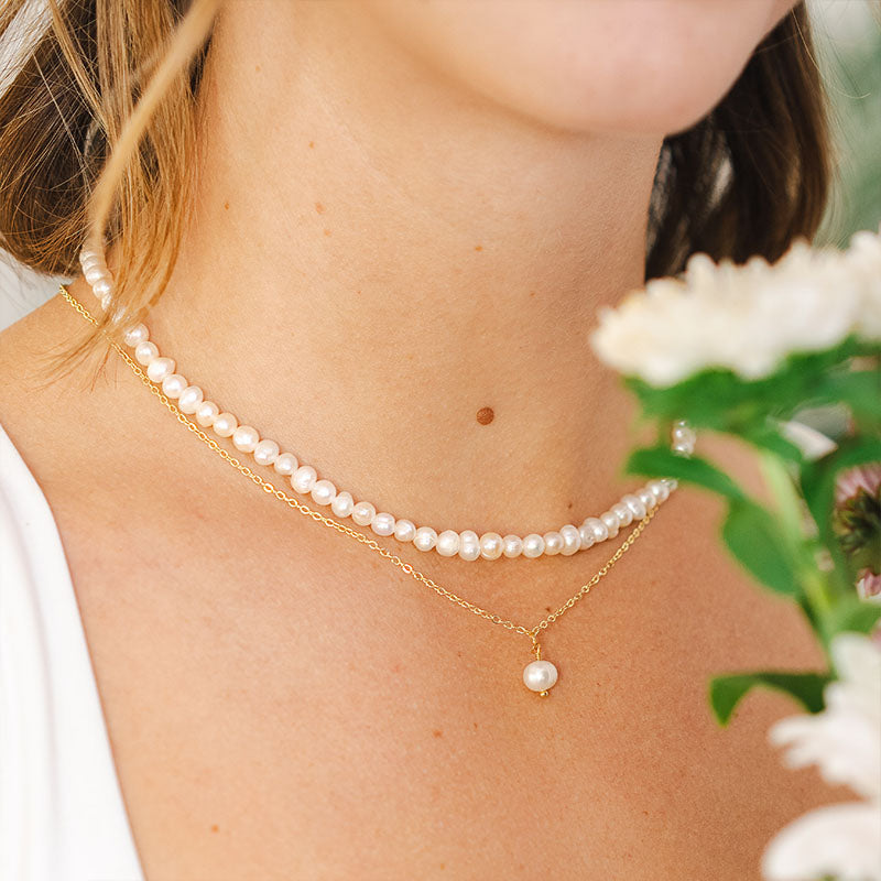 Pearl Drop Necklace