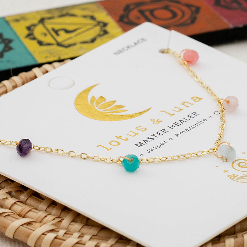 3mm Master Healer Dewdrop Necklace