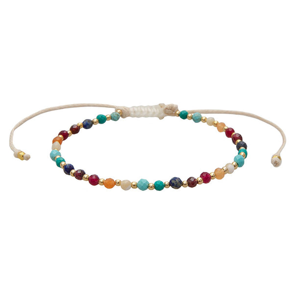 Divine Healer 3mm Healing Bracelet, flat lay