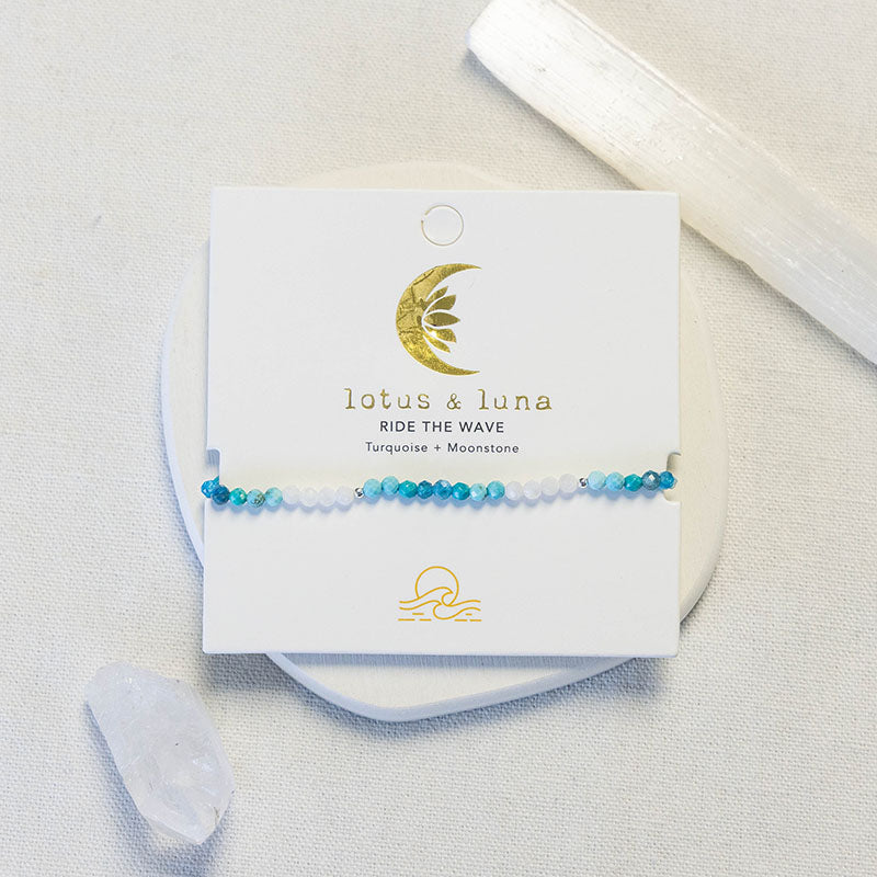 Ride The Wave 3mm Metal Accent Bracelet