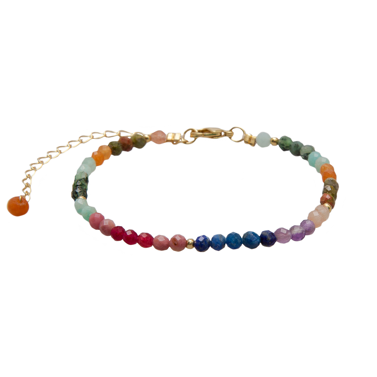 Good Vibes 3mm Metal Accent Bracelet