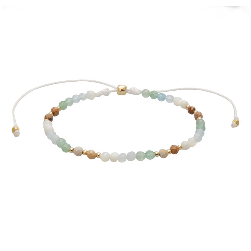 Strength + Inner Peace 3mm Healing Bracelet