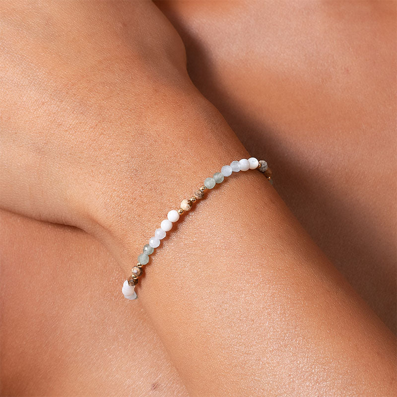 Strength + Inner Peace 3mm Healing Bracelet