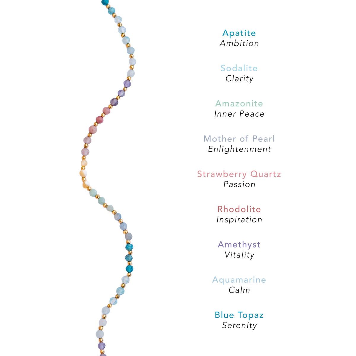 Free Spirit 3mm Healing Necklace