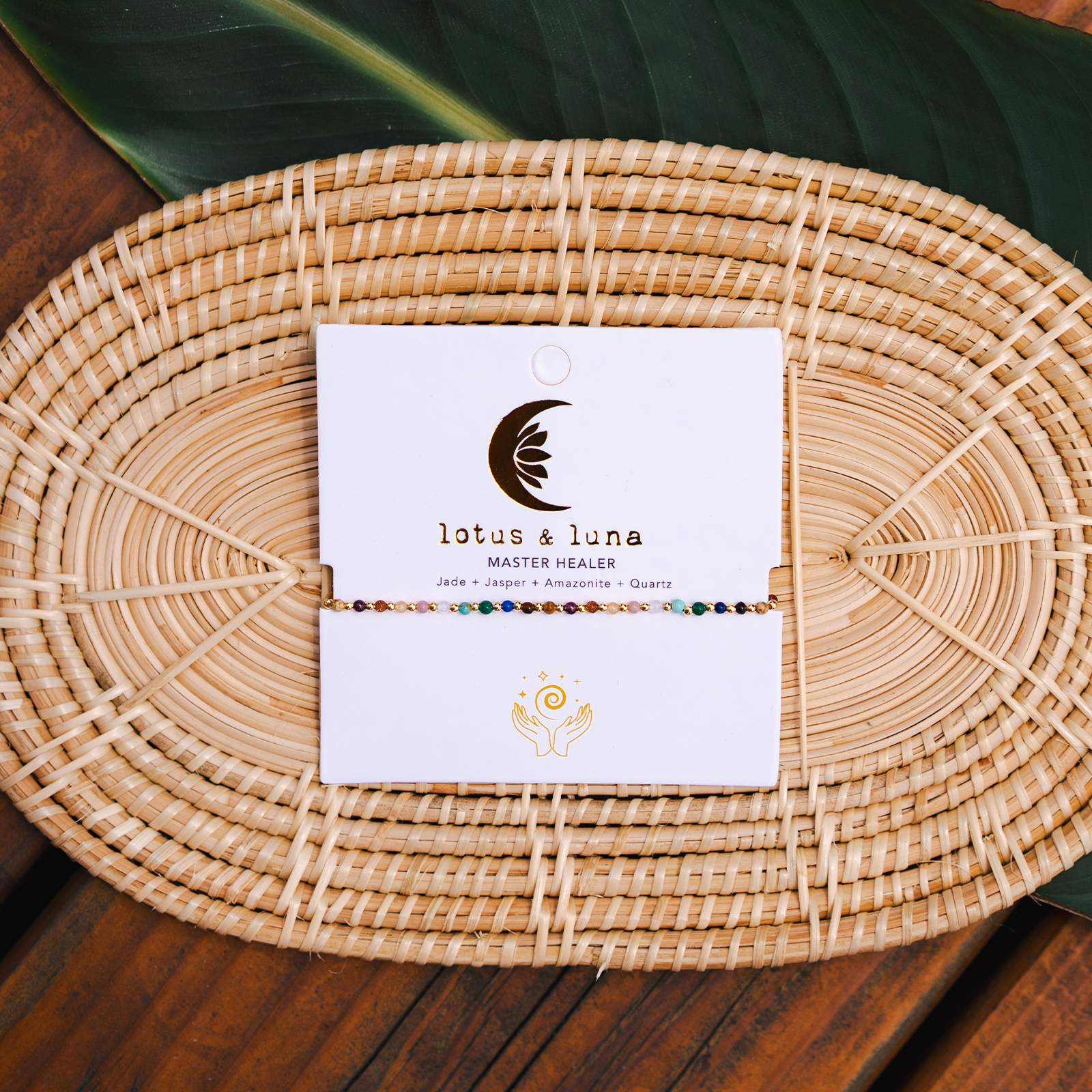 Master Healer 2mm Healing Bracelet | Lotus and Luna - LotusAndLuna