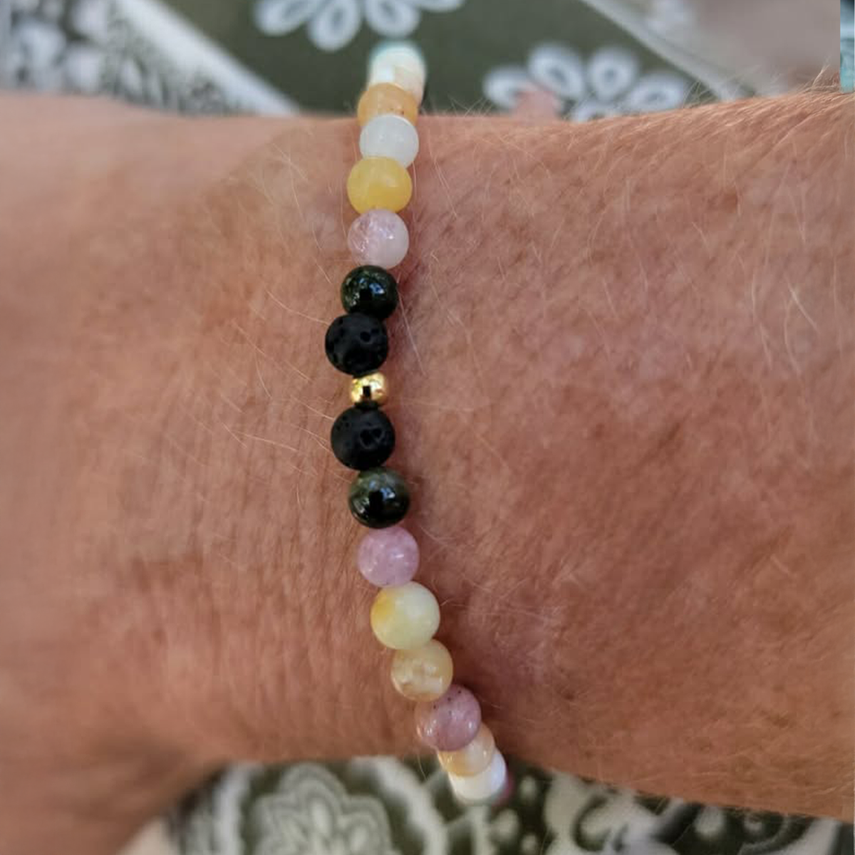 Lunar Grace 4mm Healing Bracelet