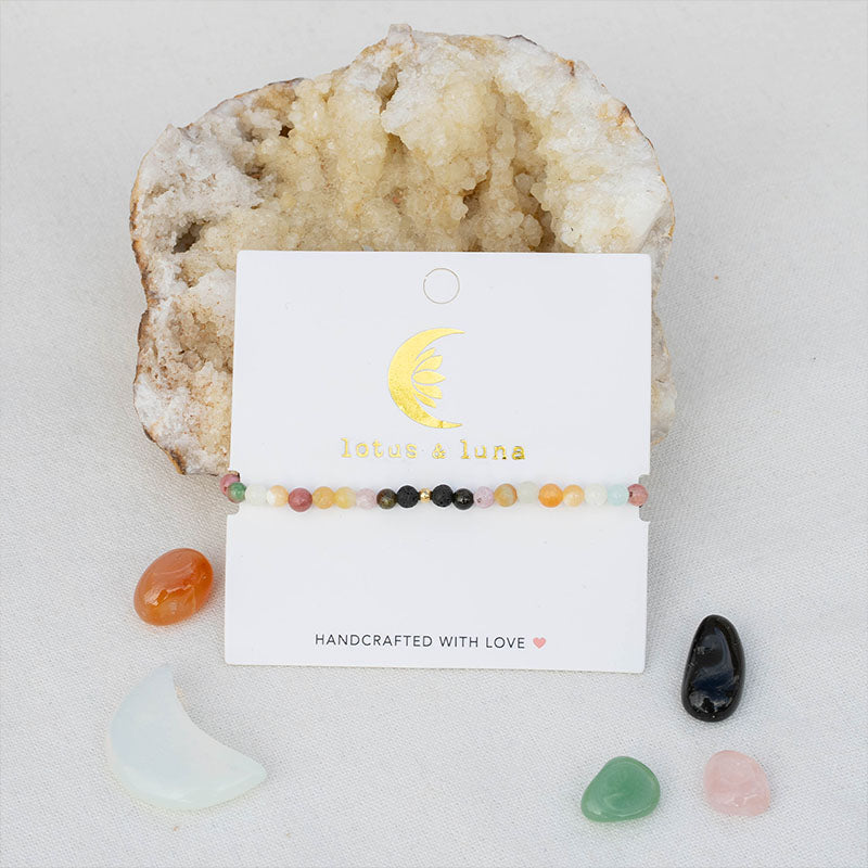 Lunar Grace 4mm Healing Bracelet