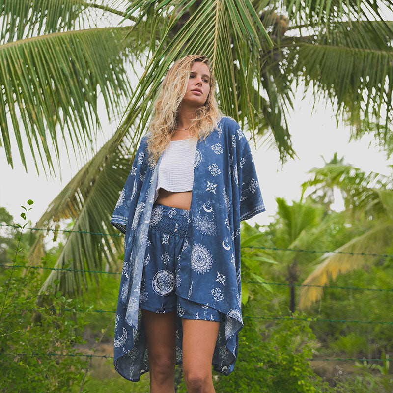 Nova Blue Kimono
