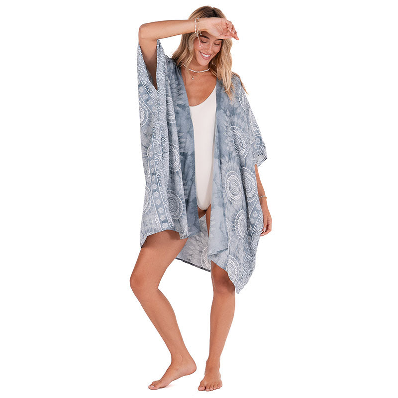 Silver Strand Kimono