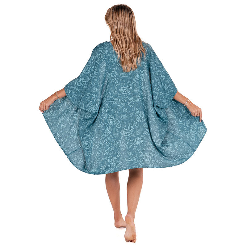 Pacific Paisley Kimono