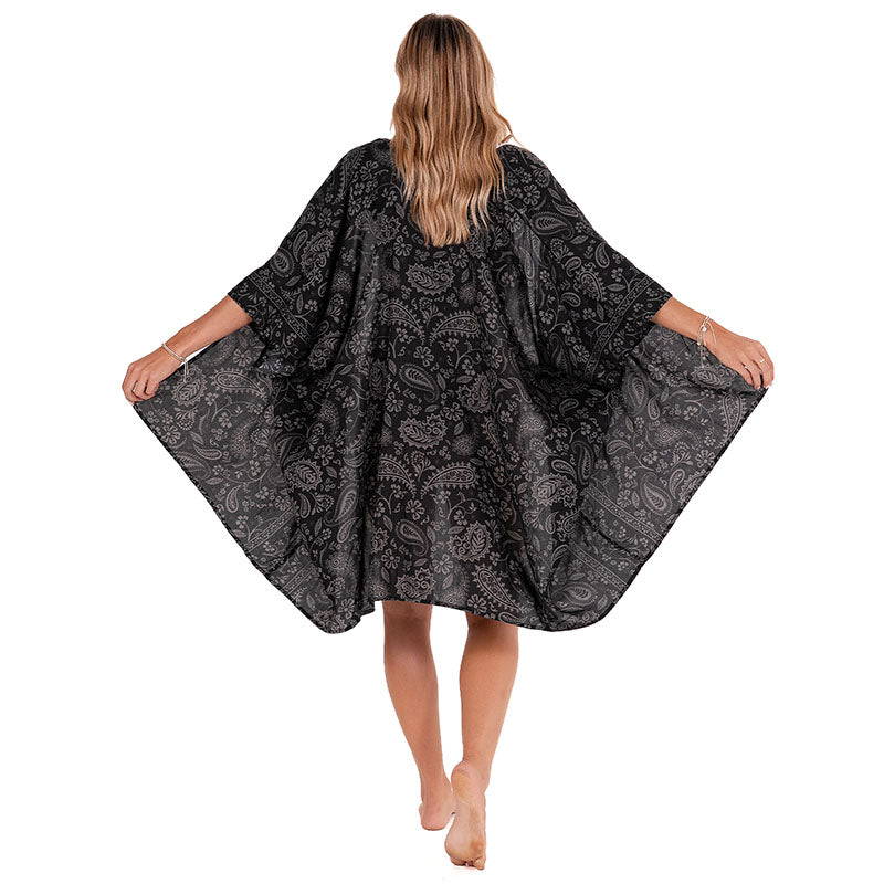 Shadow Paisley Kimono