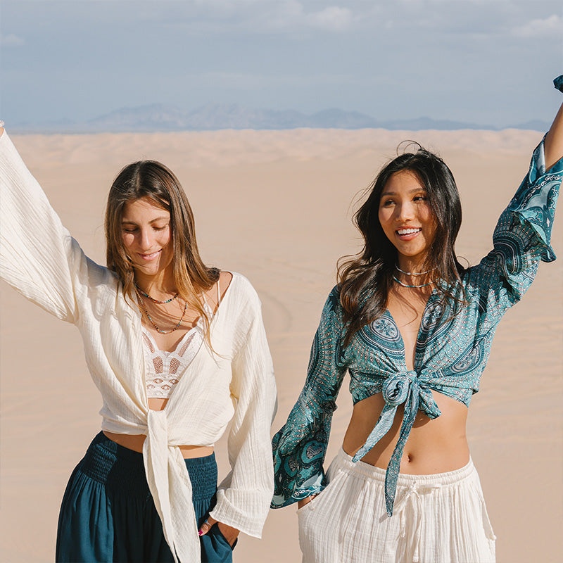 Cream Cotton Daydreamer Top