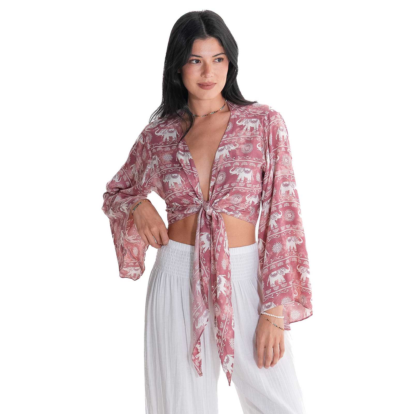 Chiang Mai Elephant Daydreamer Top