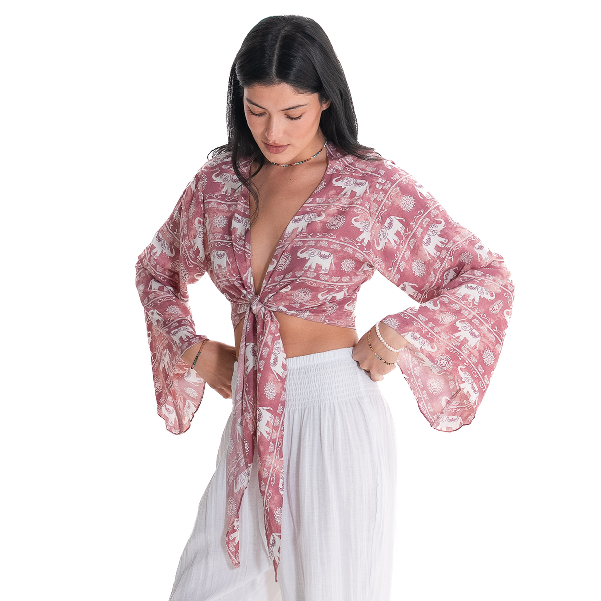 Chiang Mai Elephant Daydreamer Top