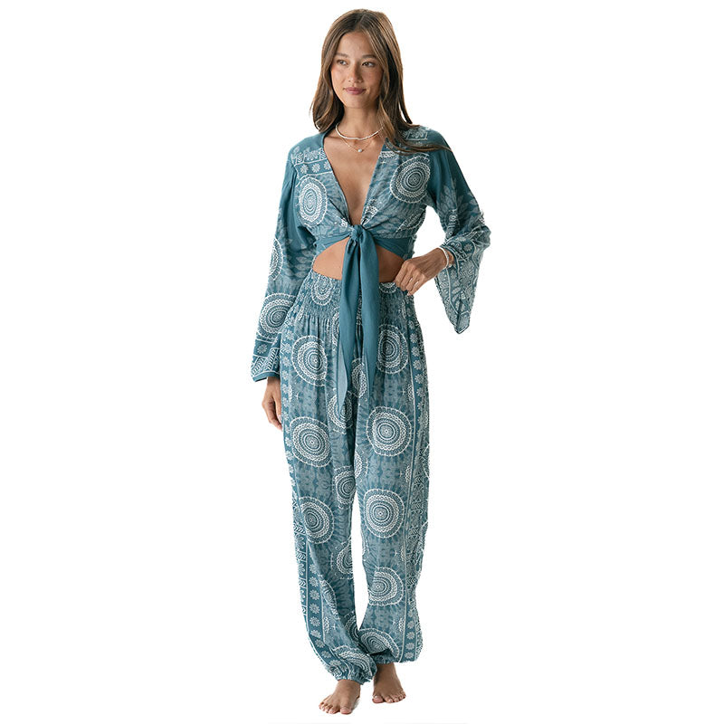 Sapphire Beach Daydreamer Top + Harem Pants Set