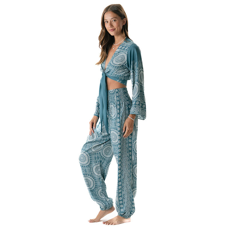 Sapphire Beach Daydreamer Top + Harem Pants Set