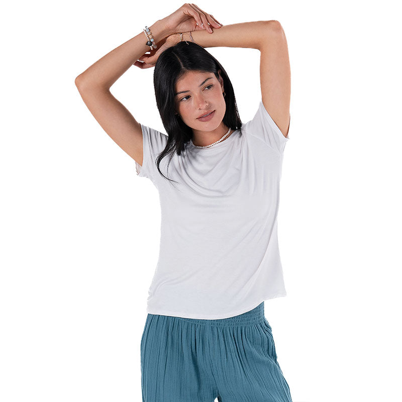 White Daily Tee