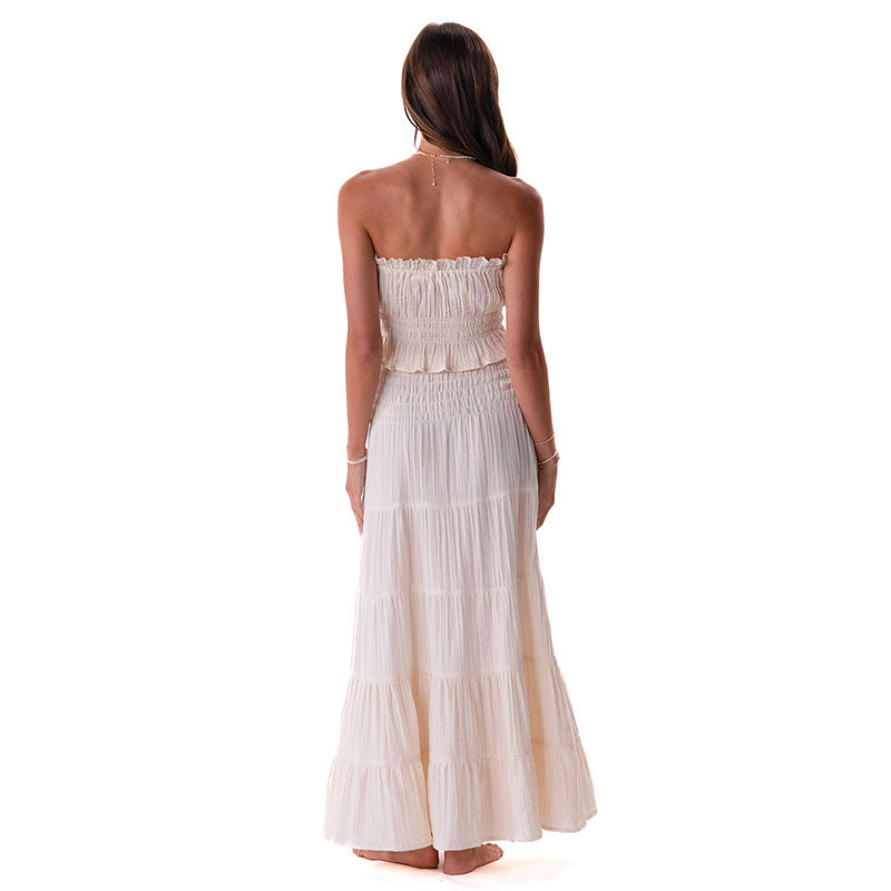 Cream Sundrift Maxi Skirt