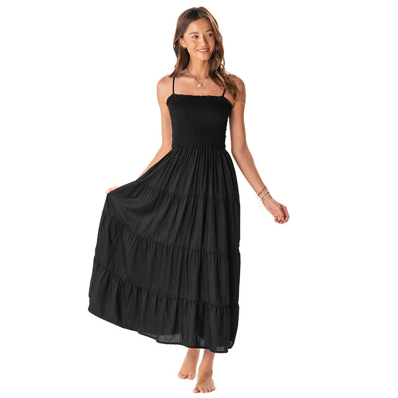 Black Mai Tai Maxi Dress