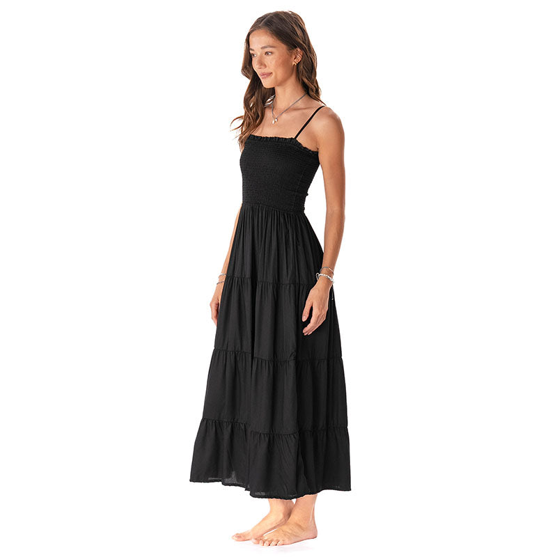 Black Mai Tai Maxi Dress
