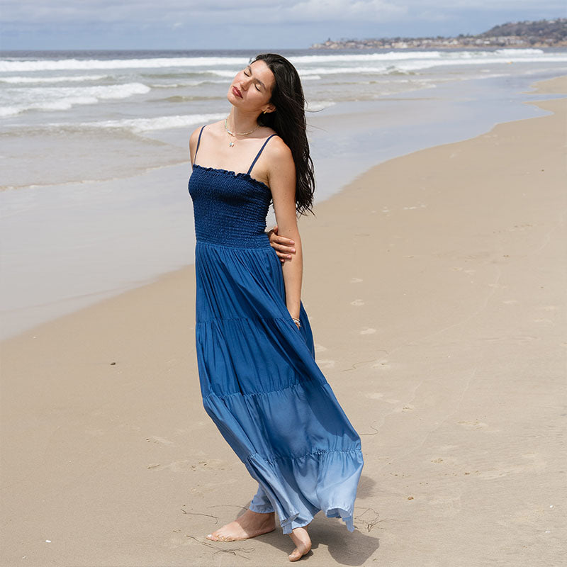 Ocean Mist Mai Tai Maxi Dress