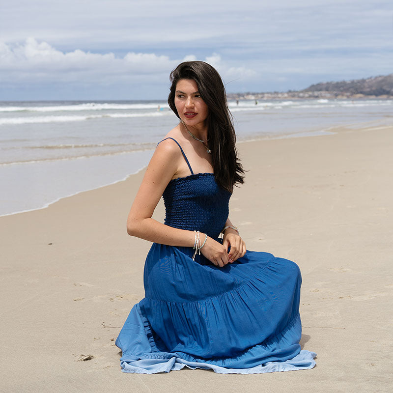 Ocean Mist Mai Tai Maxi Dress