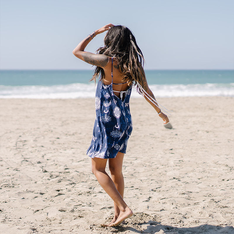 Nightfall Barefoot Beach Dress
