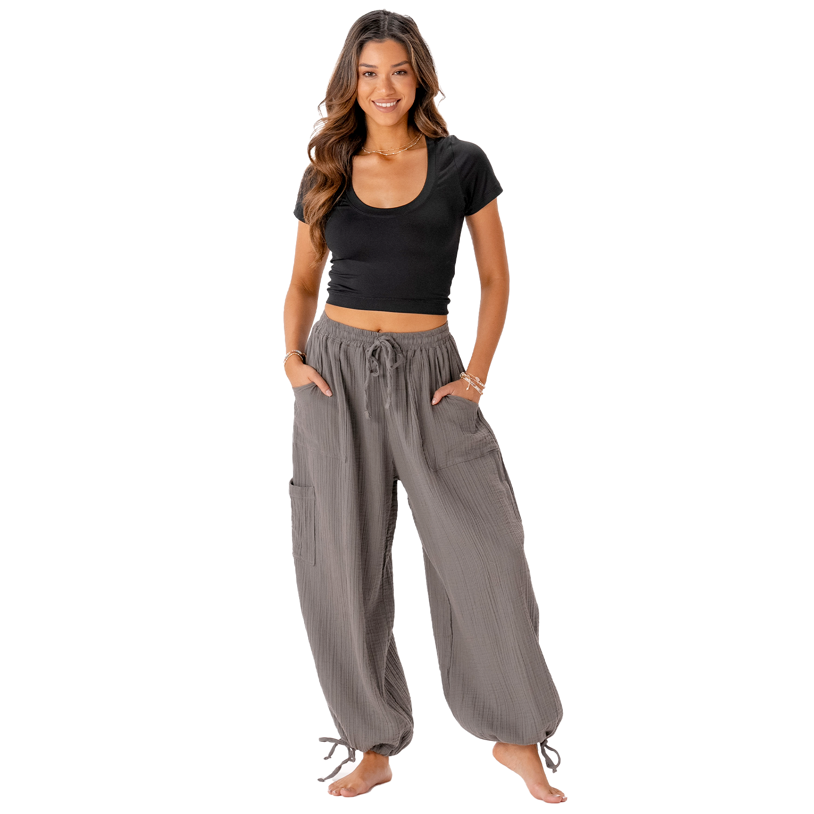 Granite Adventure Cargo Pants | Lotus and Luna - LotusAndLuna