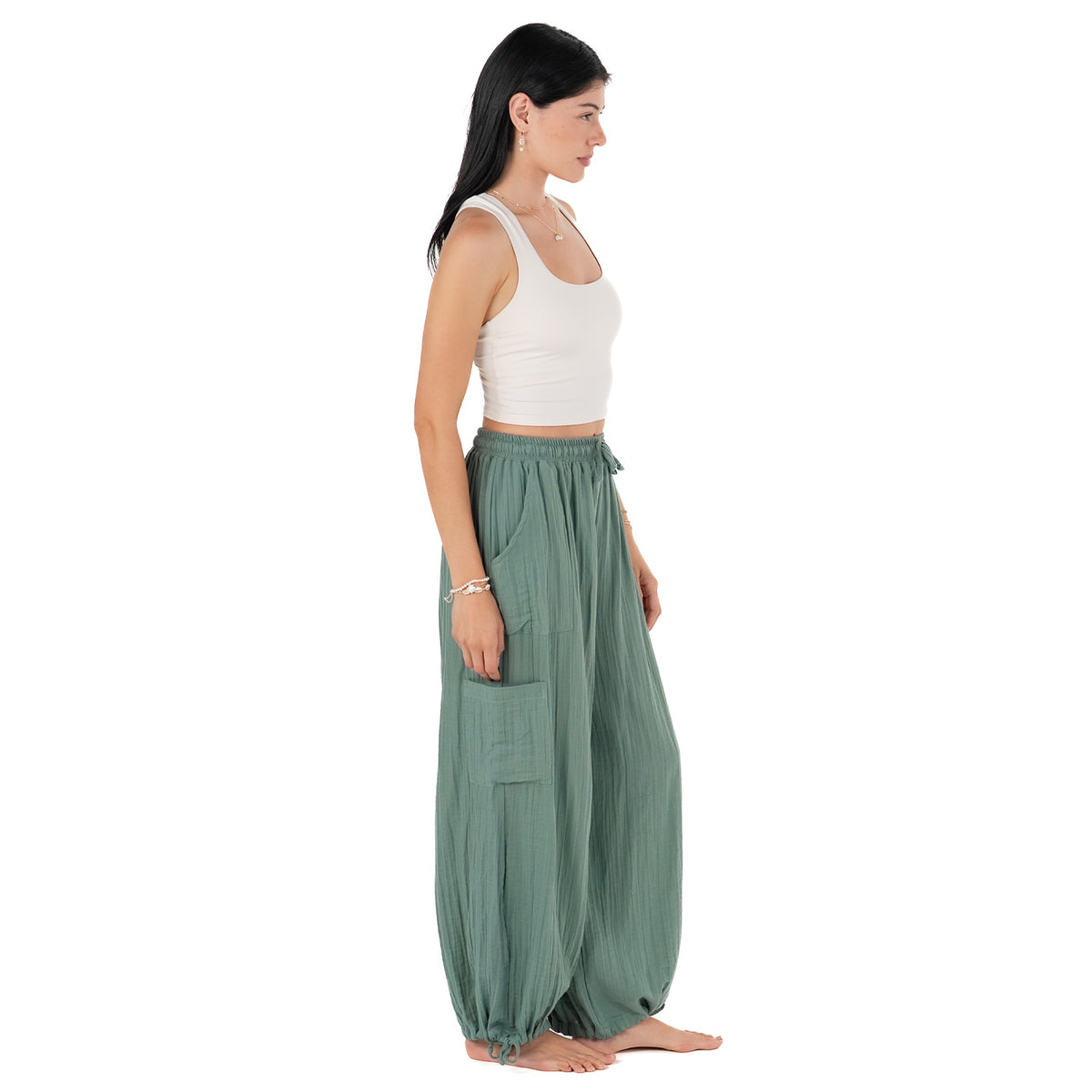 Sage Adventure Cargo Pants