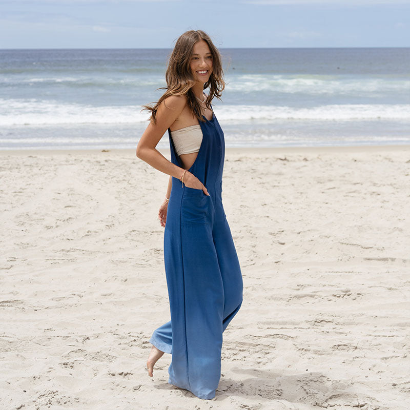 Ocean Mist Rayon Nomad Jumpsuit