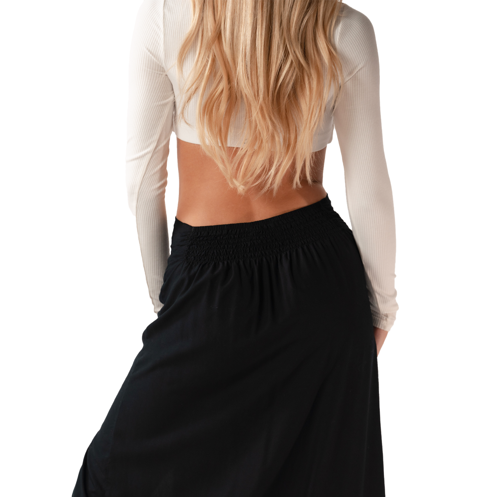 Black Maxi Skirts - LotusAndLuna