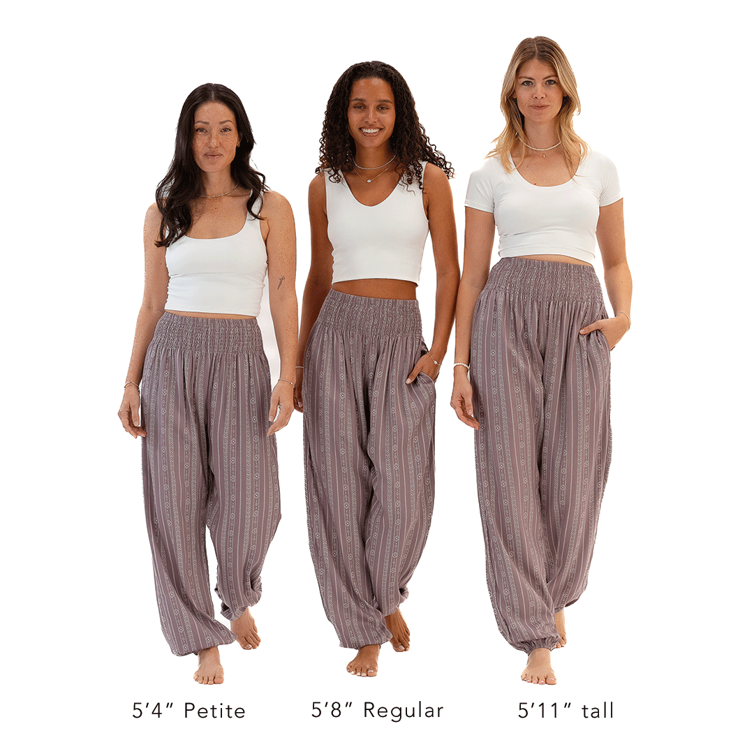 Yao Tribal Print Harem Pants - LotusAndLuna