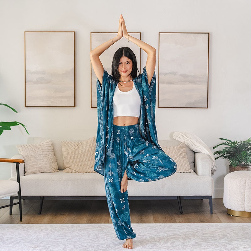 Cosmic Teal Lounge Set