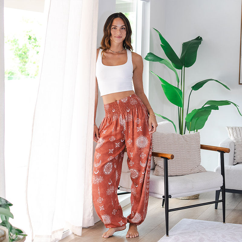 Sacred Sienna Harem Pants