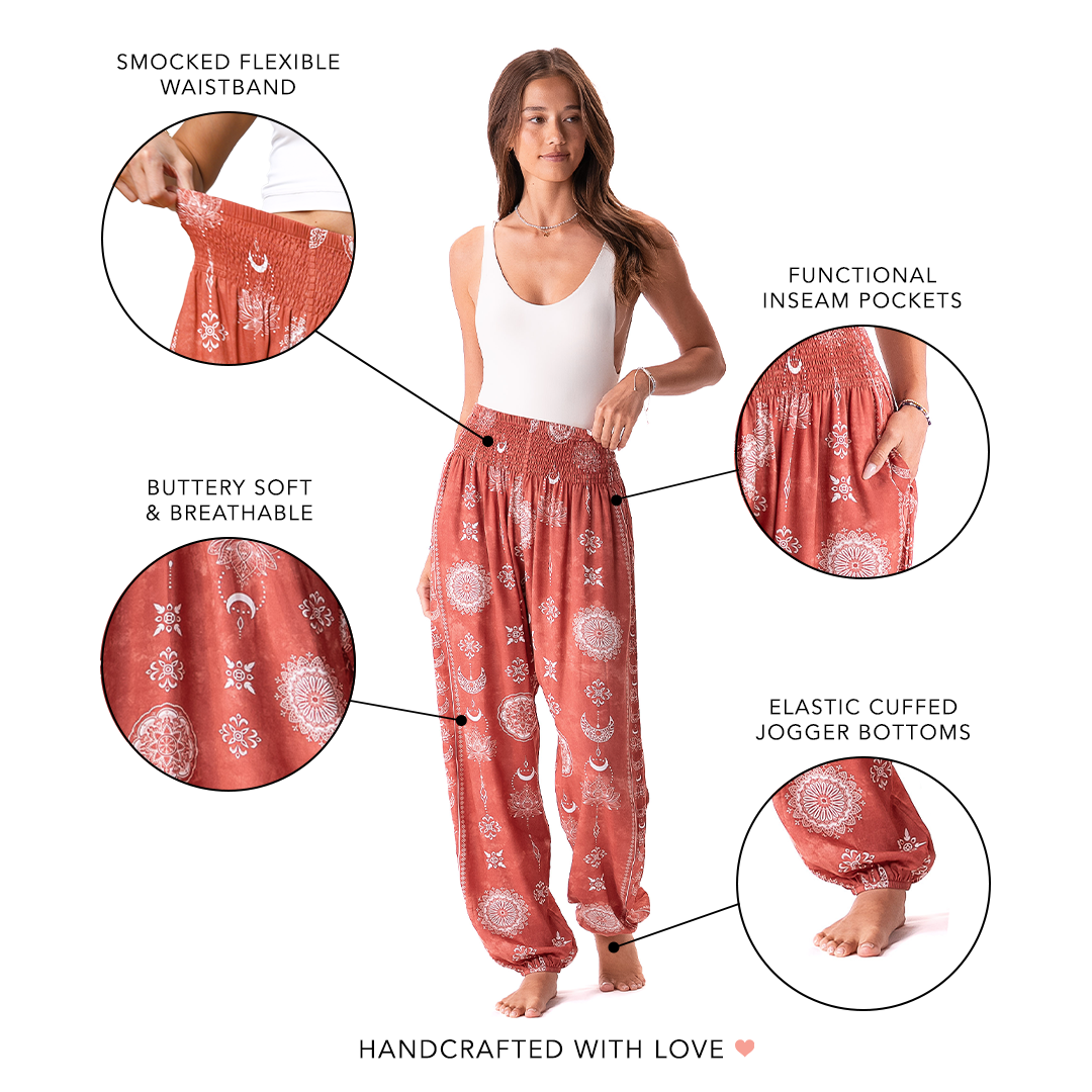 Sacred Sienna Harem Pants