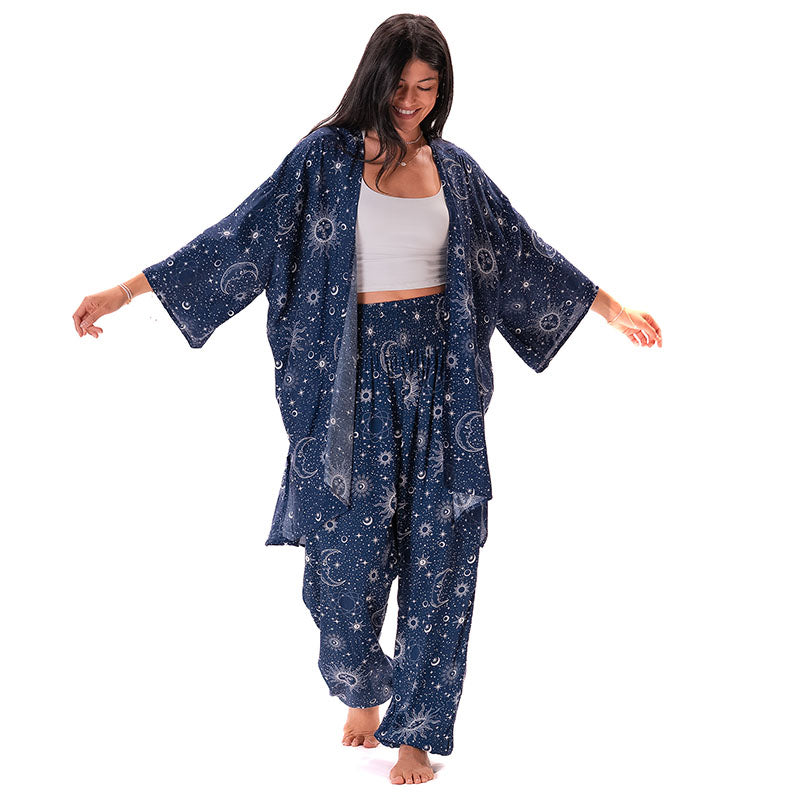 Indigo Cosmic Sky Lounge Set