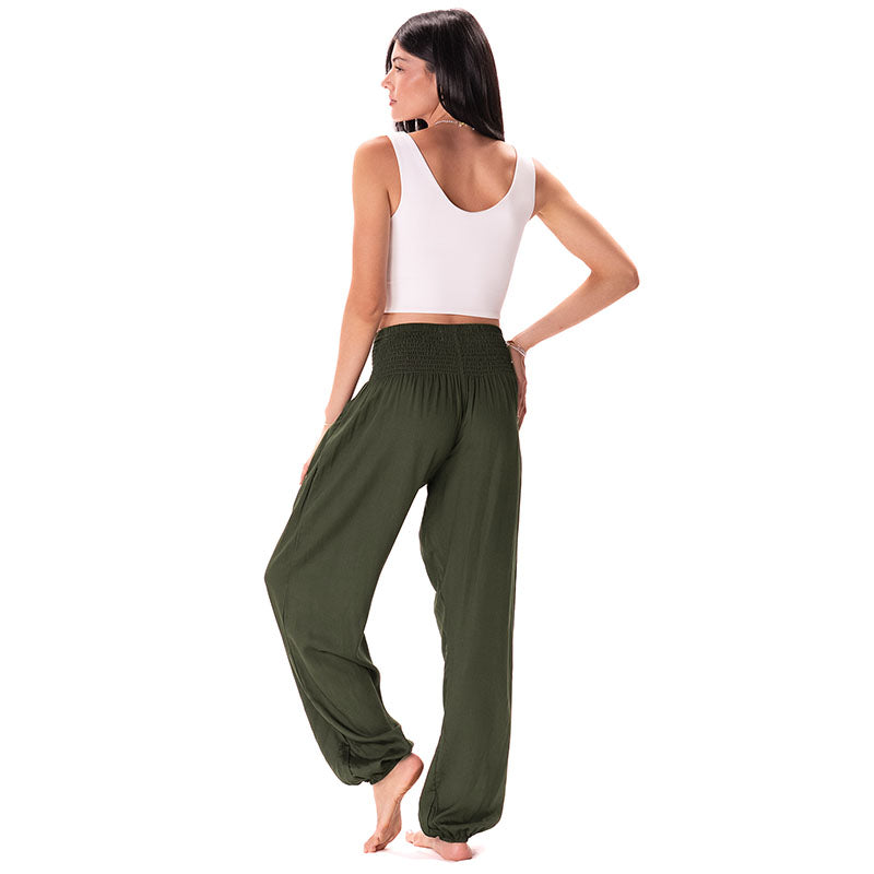 Olive Harem Pants