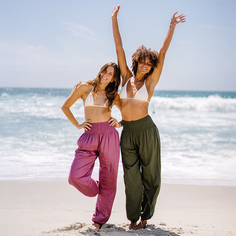 Olive Harem Pants