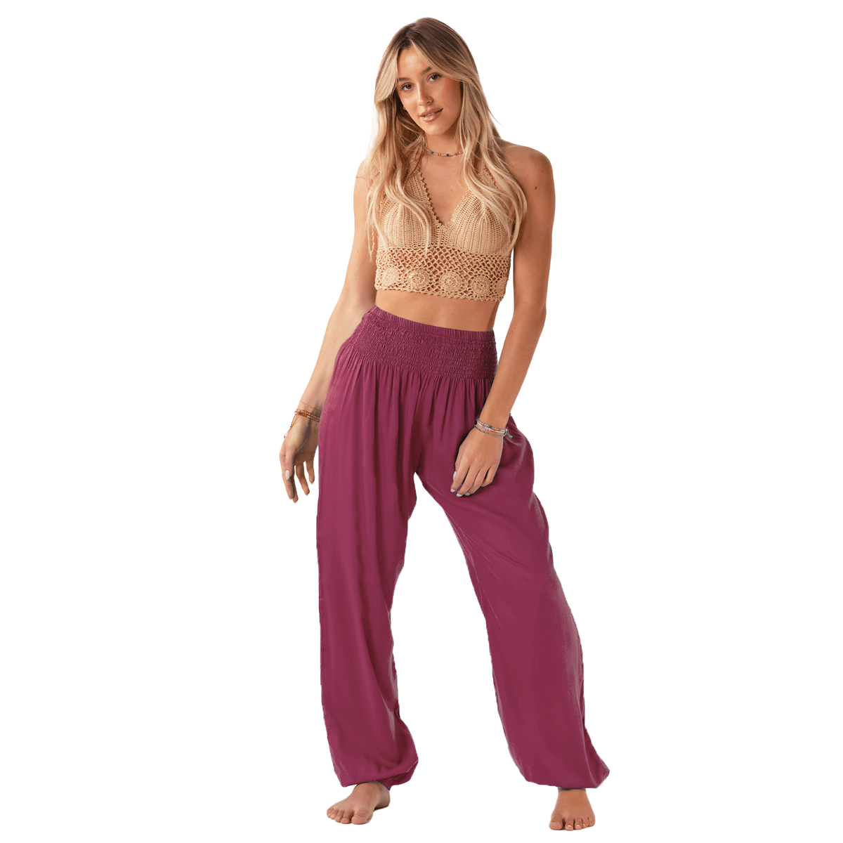 Berry Harem Pants