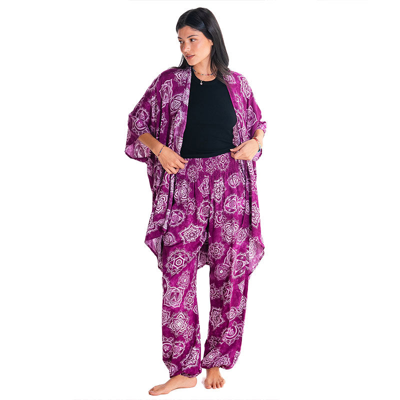 Magenta Chakra Lounge Set