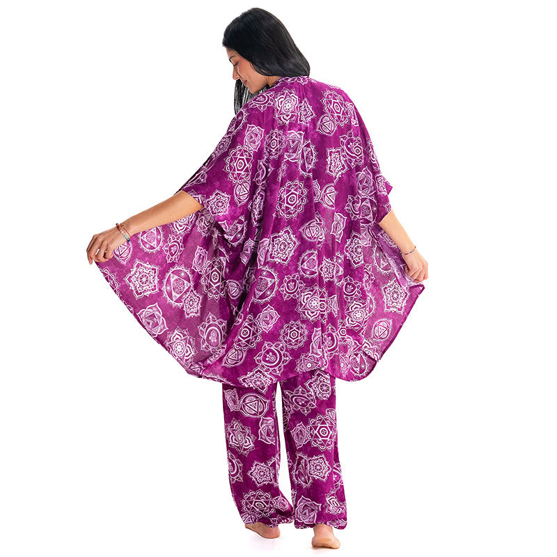 Magenta Chakra Lounge Set
