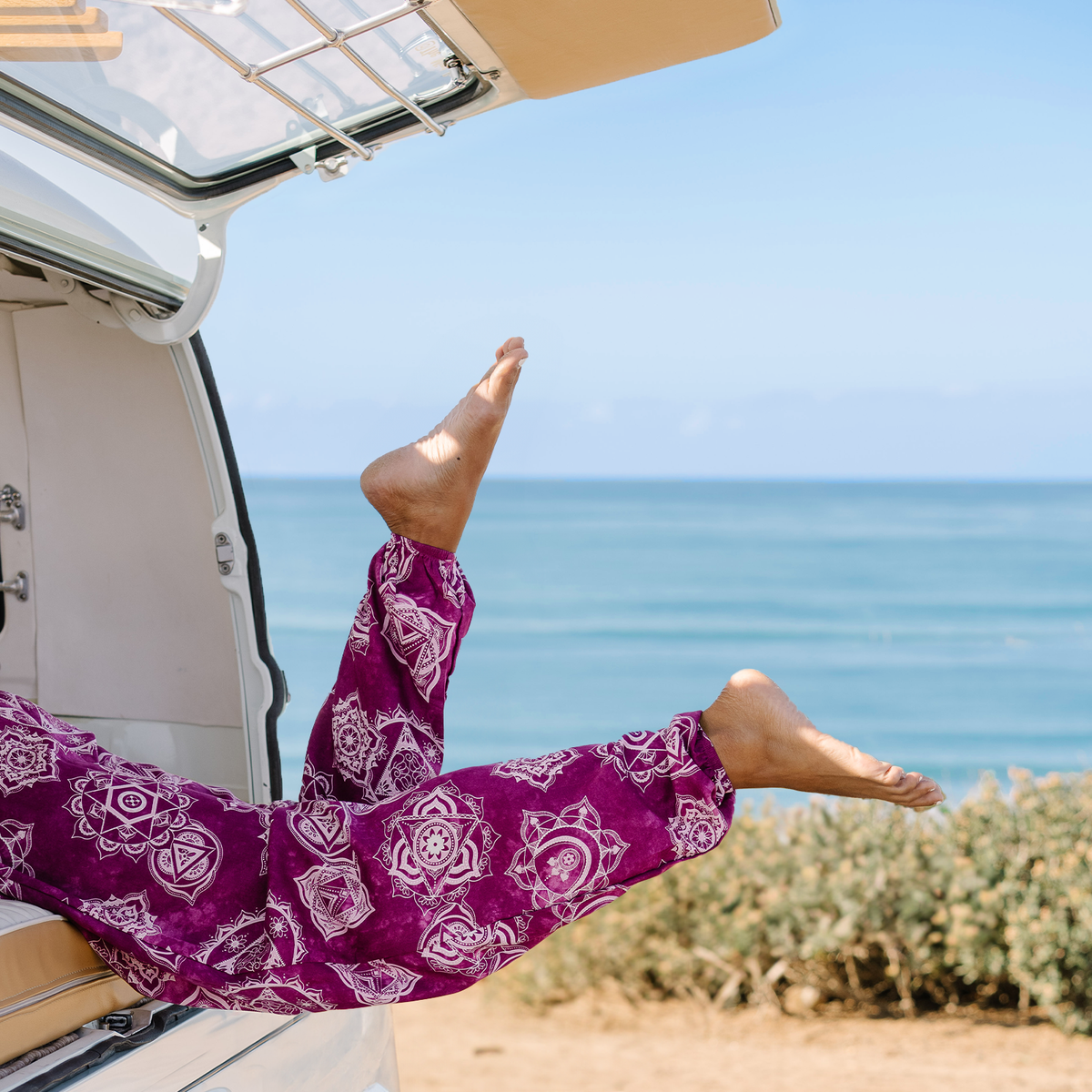 Magenta Chakra Harem Pants