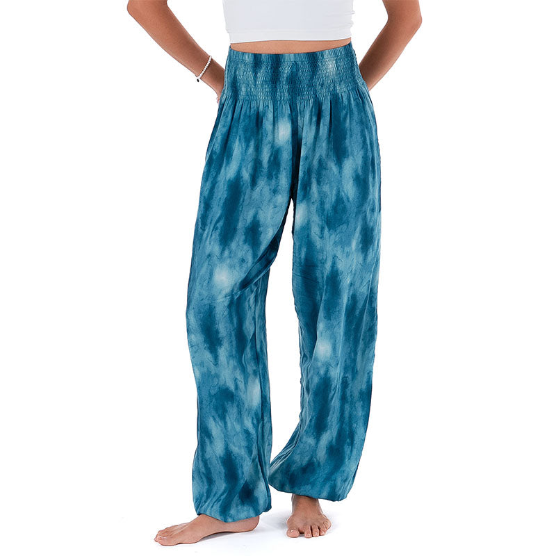 Turquoise Tide Harem Pants