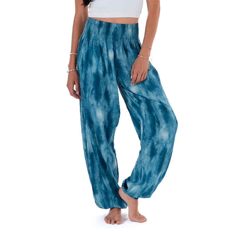 Turquoise Tide Harem Pants